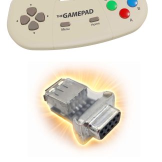 CD32 Gamepad Adapter for USB Game Controllers