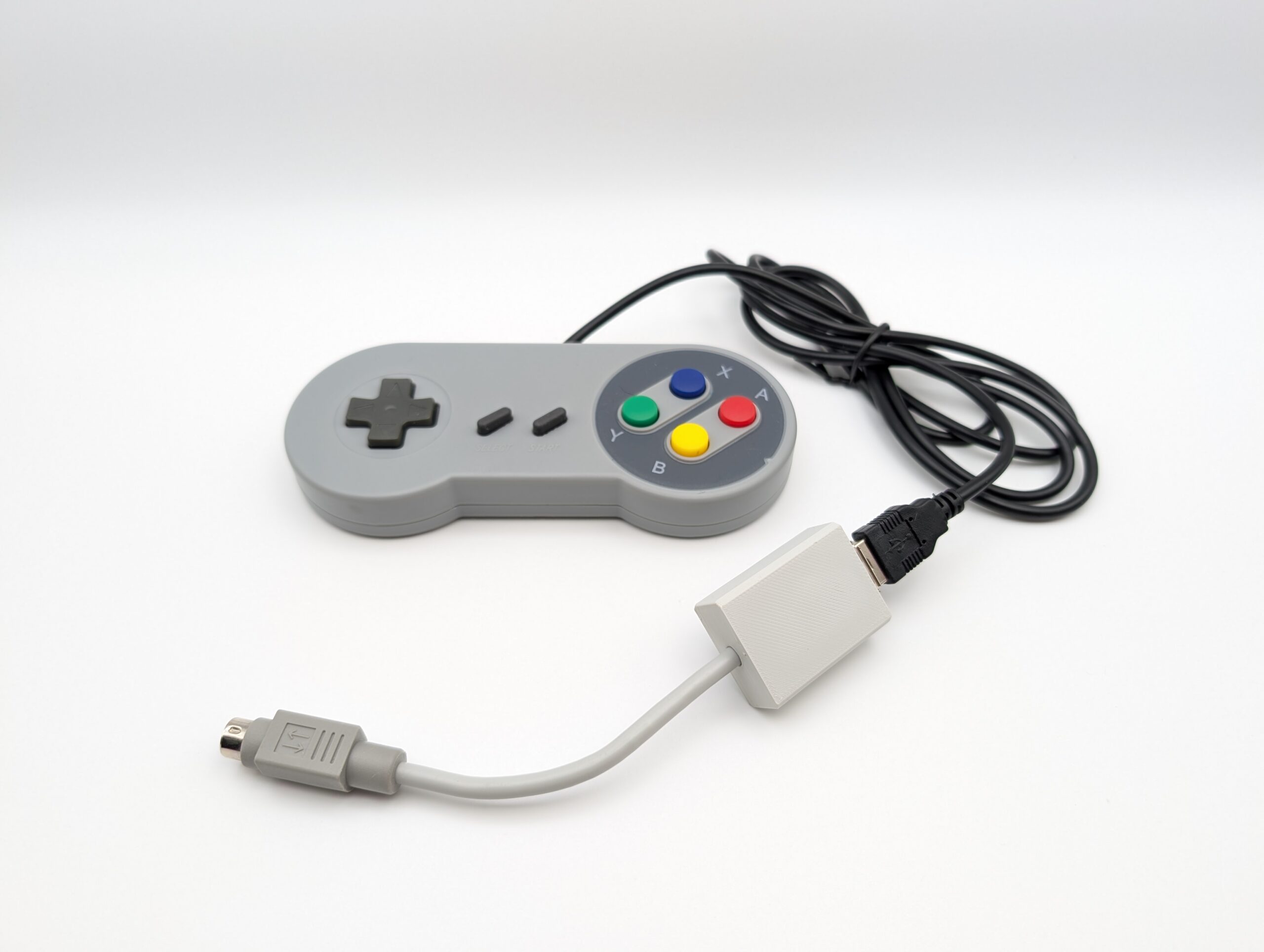 Philips CDi Gamepad Controller + USB Mouse Adapter